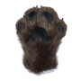 Feral Four Finger Paw Gloves - Brown