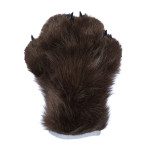 Feral Four Finger Paw Gloves - Brown