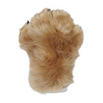 Feral Four Finger Paw Gloves - Caramel