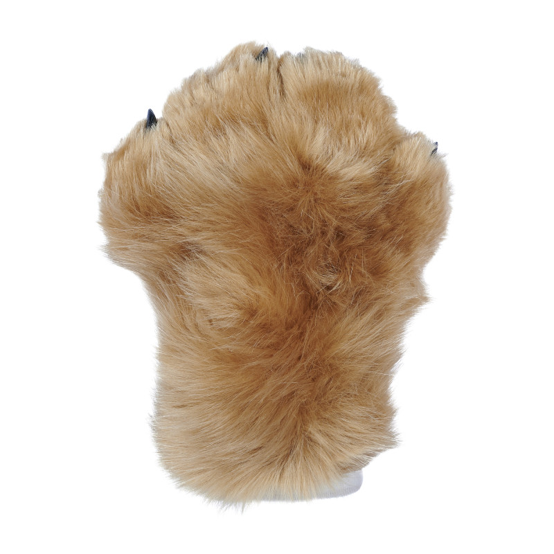 Feral Four Finger Paw Gloves - Caramel