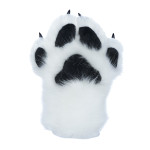 Feral Four Finger Paw Gloves - White