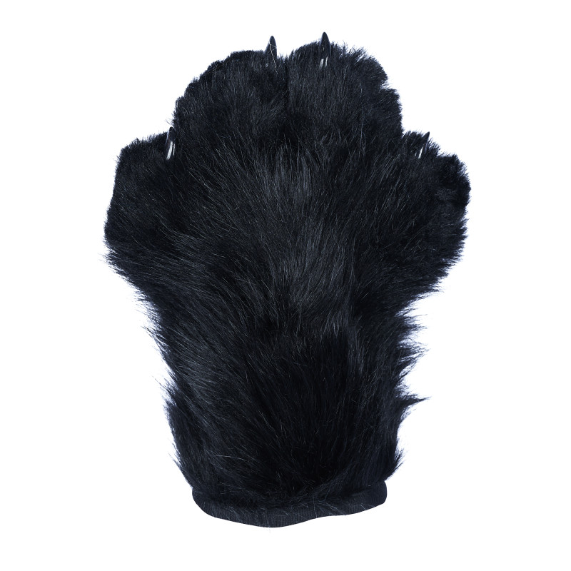 Feral Four Finger Paw Gloves - Black