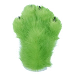 Feral Four Finger Paw Gloves - Lime Green