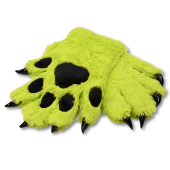 Basic Five Finger Paws - Lime Green