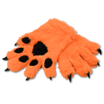 Basic Five Finger Paws - Orange