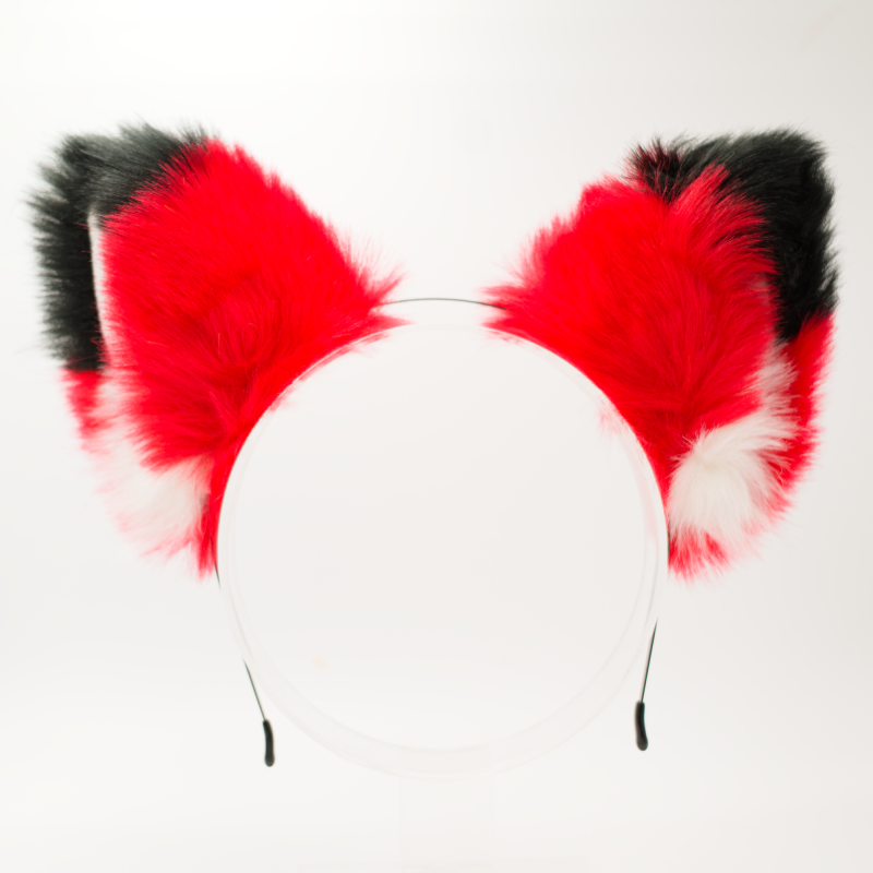 Fox Headband Ears - Red