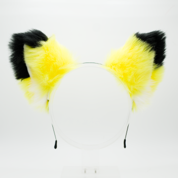 Fox Headband Ears - Yellow