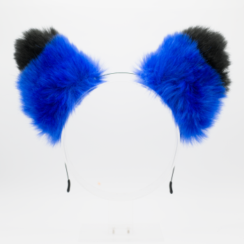 Fox Headband Ears - Royal Blue