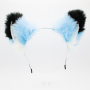 Fox Headband Ears - Baby Blue