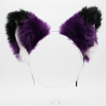 Fox Headband Ears - Purple
