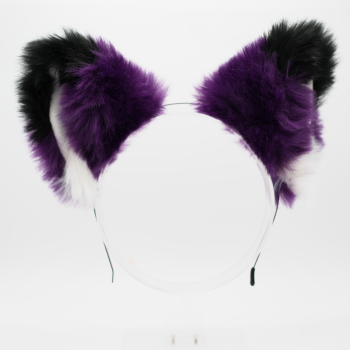 Fox Headband Ears - Purple