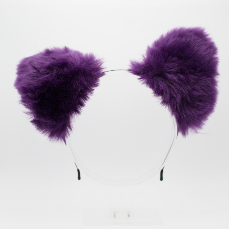 Wolf Headband Ears - Purple