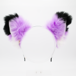 Fox Headband Ears - Lavender