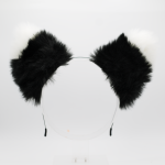 Fox Headband Ears - Black