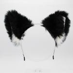 Wolf Headband Ears - Black