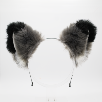 Fox Headband Ears - Gray