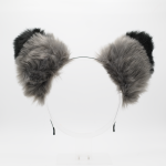Fox Headband Ears - Gray