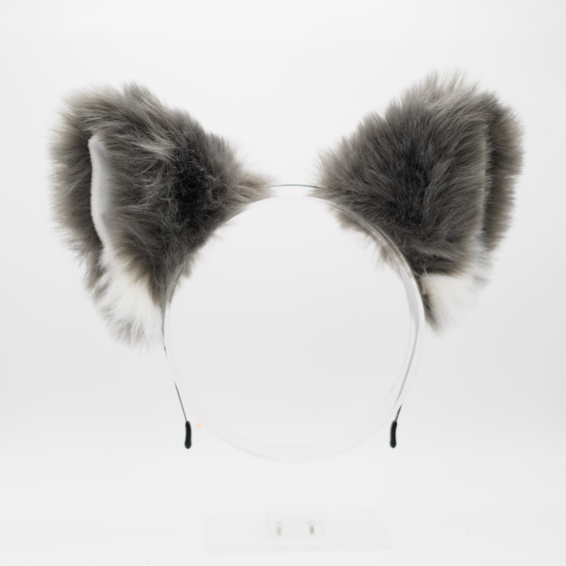 Wolf Headband Ears - Gray