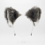 Wolf Headband Ears - Gray