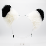 Fox Headband Ears - White