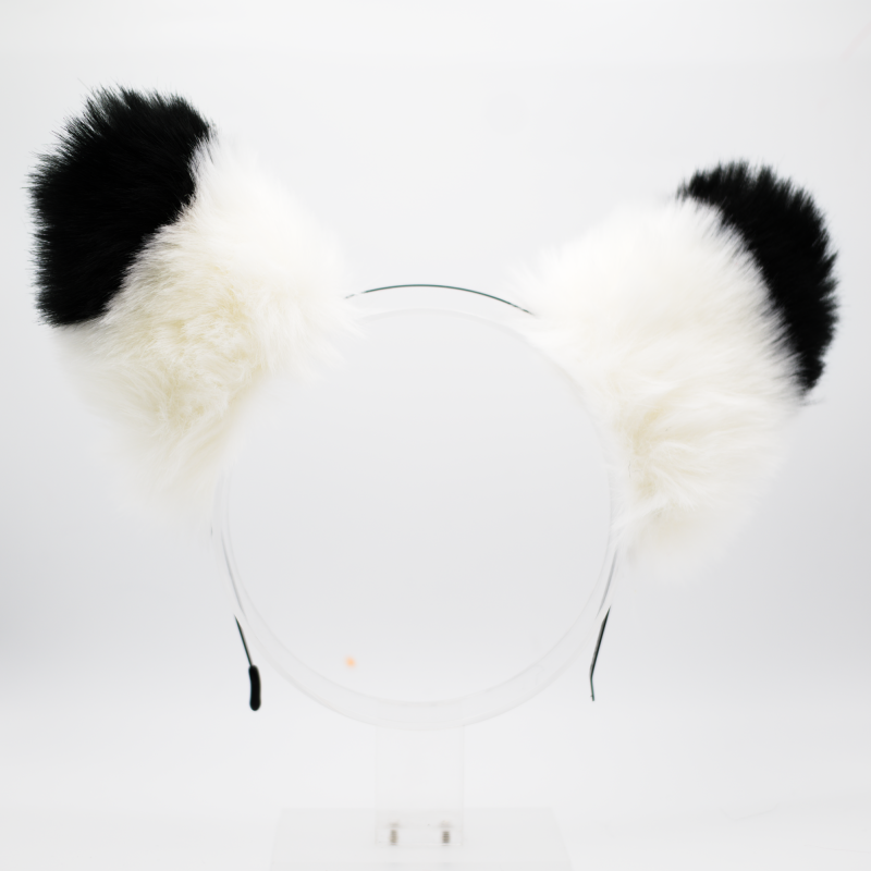 Fox Headband Ears - White