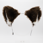 Wolf Headband Ears - Brown