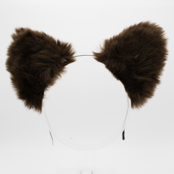 Wolf Headband Ears - Brown
