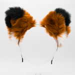 Fox Headband Ears - Rust