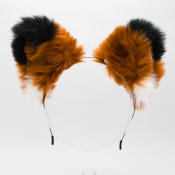 Fox Headband Ears - Rust