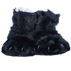 Fancy Paw Slippers - Black