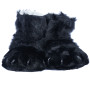 Fancy Paw Slippers - Black