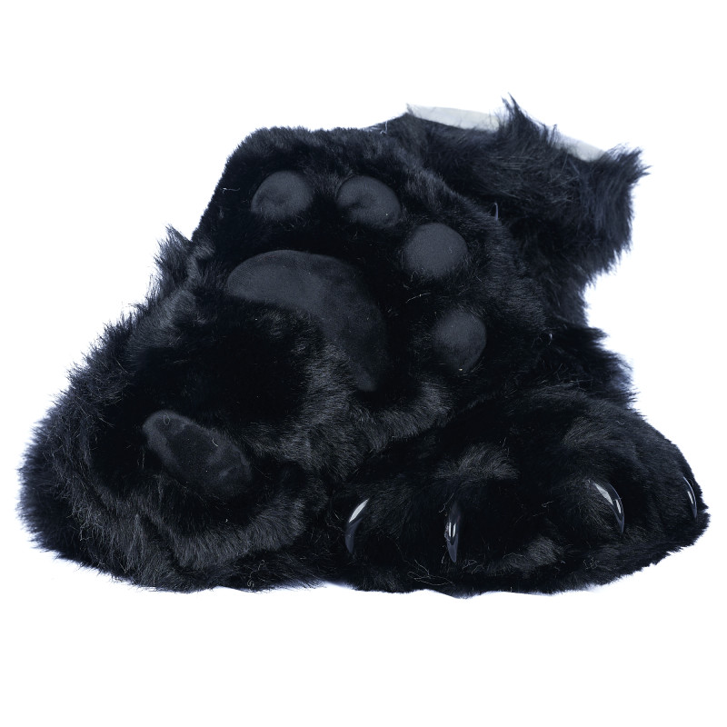 Fancy Paw Slippers - Black
