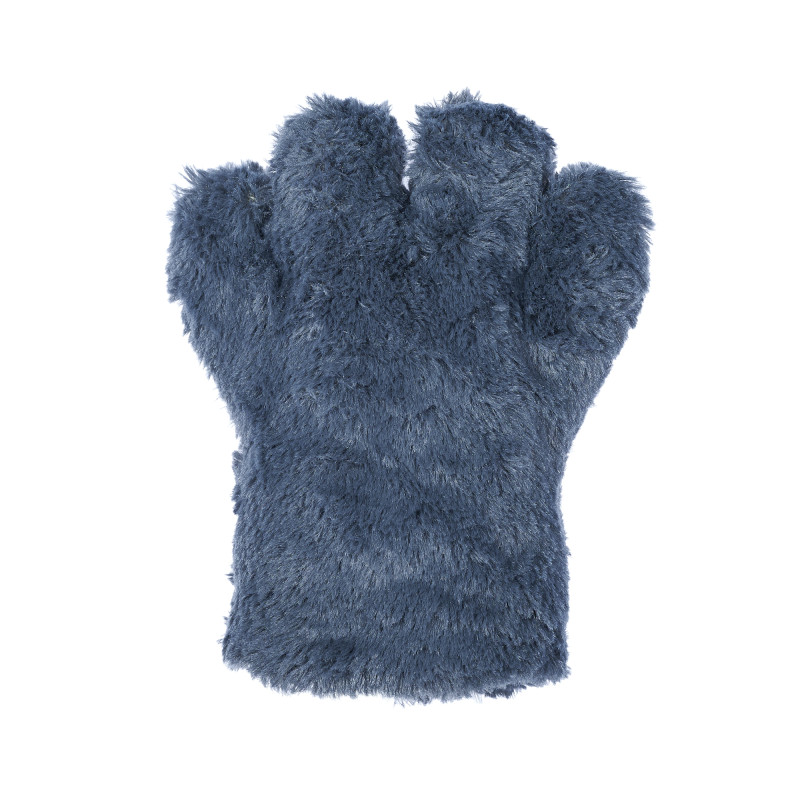 Basic Four Finger Paw Gloves - Gray