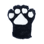 Basic Four Finger Paw Gloves - Black