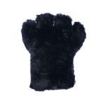 Basic Four Finger Paw Gloves - Black