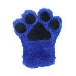 Basic Four Finger Paw Gloves - Royal Blue