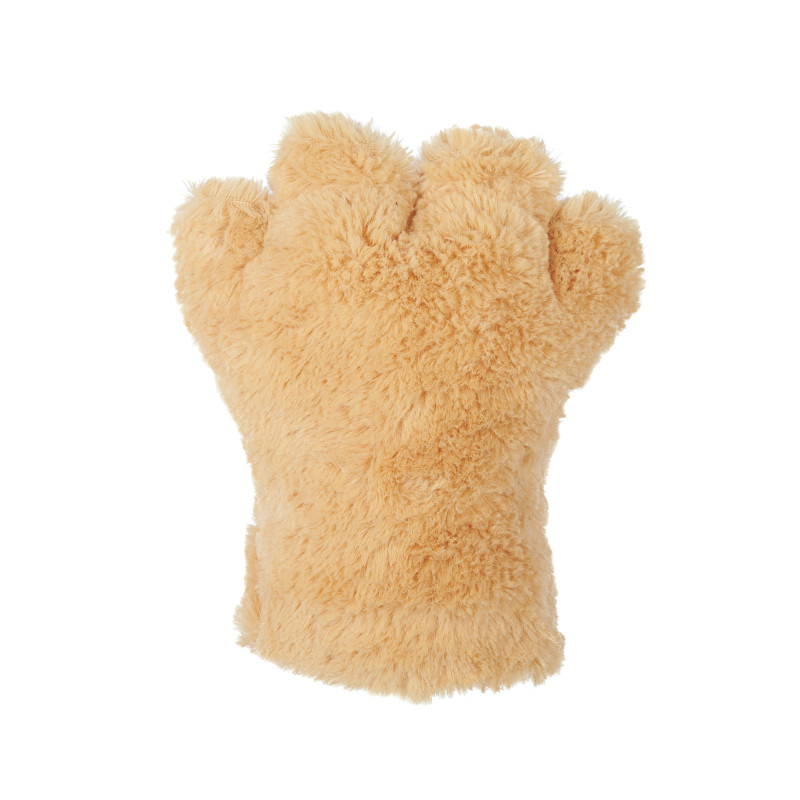 Basic Four Finger Paw Gloves - Caramel