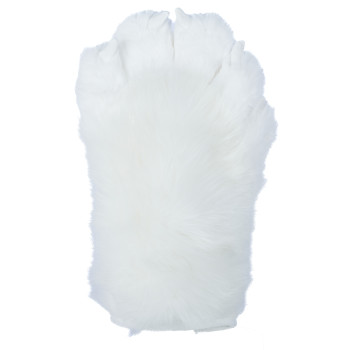 Fancy Five Finger Paw Gloves - White + Pink