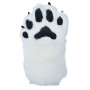 Fancy Five Finger Paw Gloves - White + Black