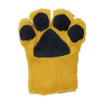 Basic Four Finger Paw Gloves - Golden Yellow
