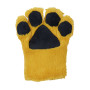 Basic Four Finger Paw Gloves - Golden Yellow
