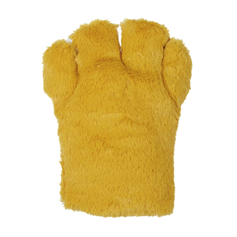 Basic Four Finger Paw Gloves - Golden Yellow