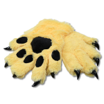 Basic Five Finger Paws - Banana Yellow