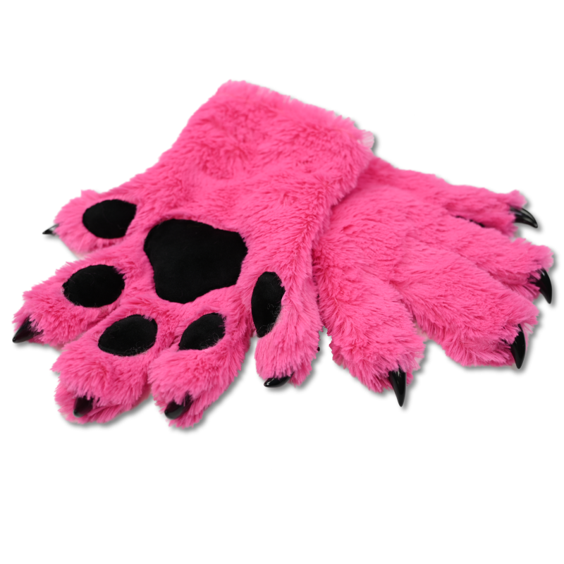 Basic Five Finger Paws - Hot Pink