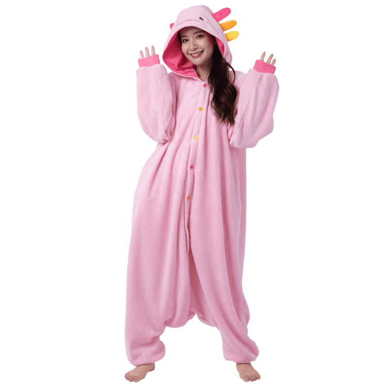 Axolotl Kigurumi Onesie