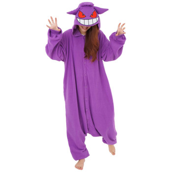 Gengar Pokemon Kigurumi Onesie