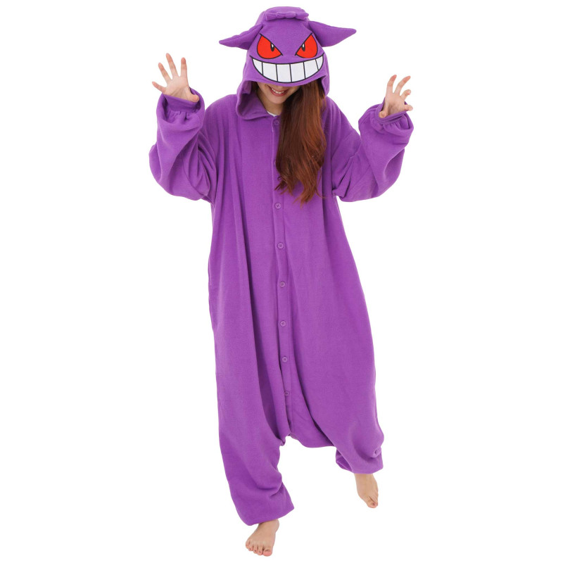Gengar Pokemon Kigurumi Onesie