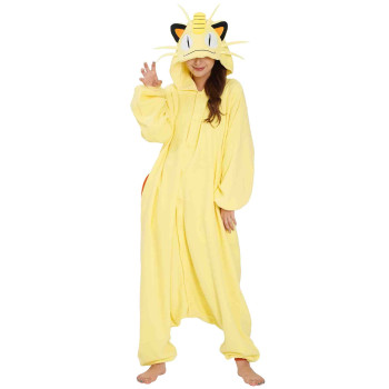 Meowth Pokemon Kigurumi Onesie