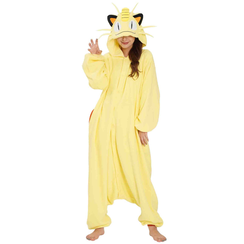 Meowth Pokemon Kigurumi Onesie