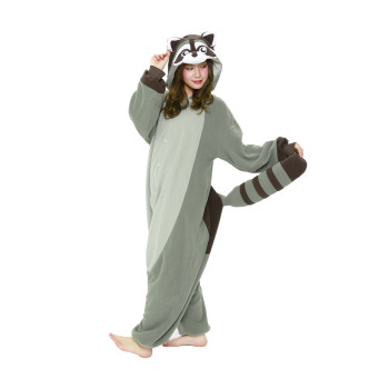 Raccoon Kigurumi Onesie